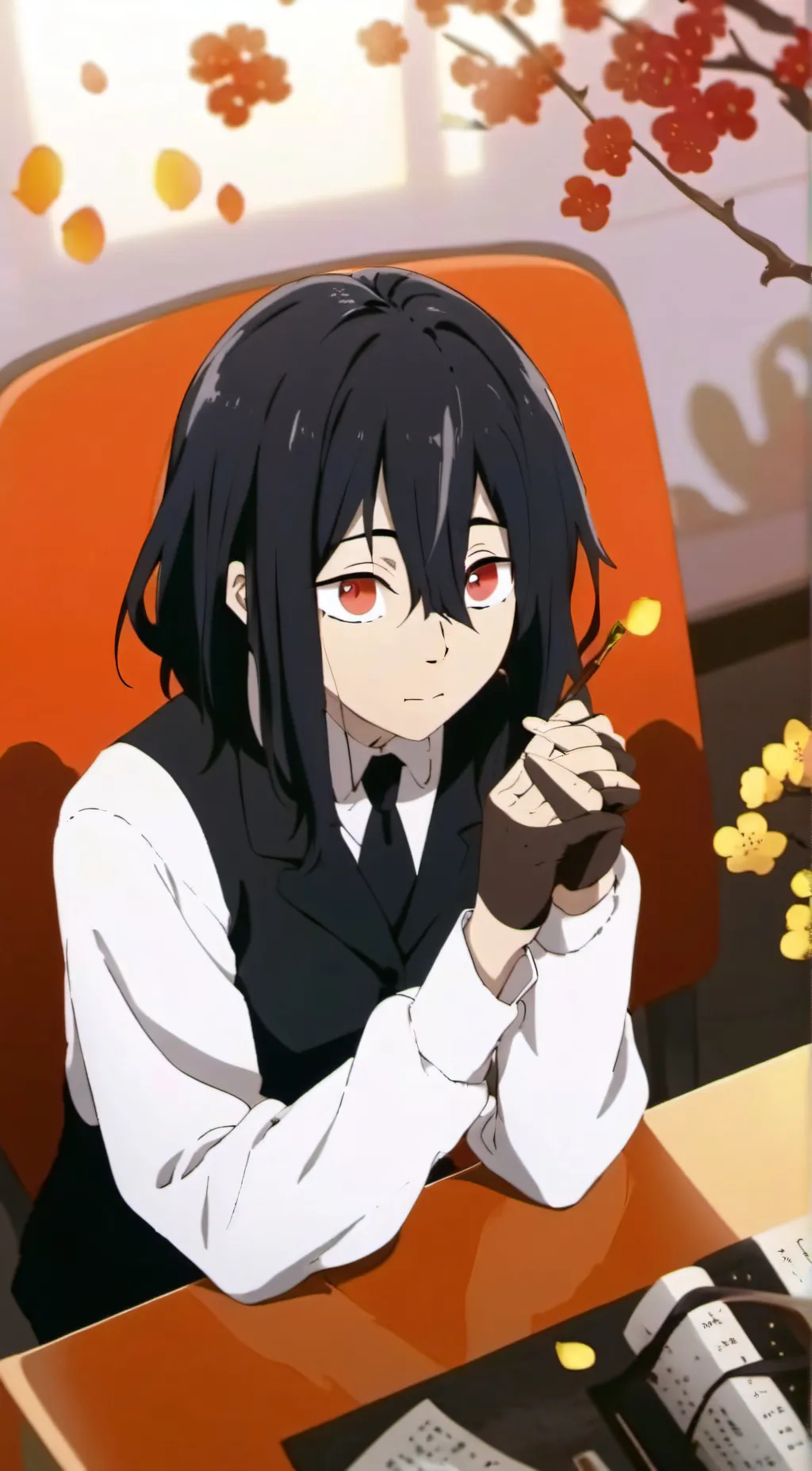 ai character: Igruo Obanai  background