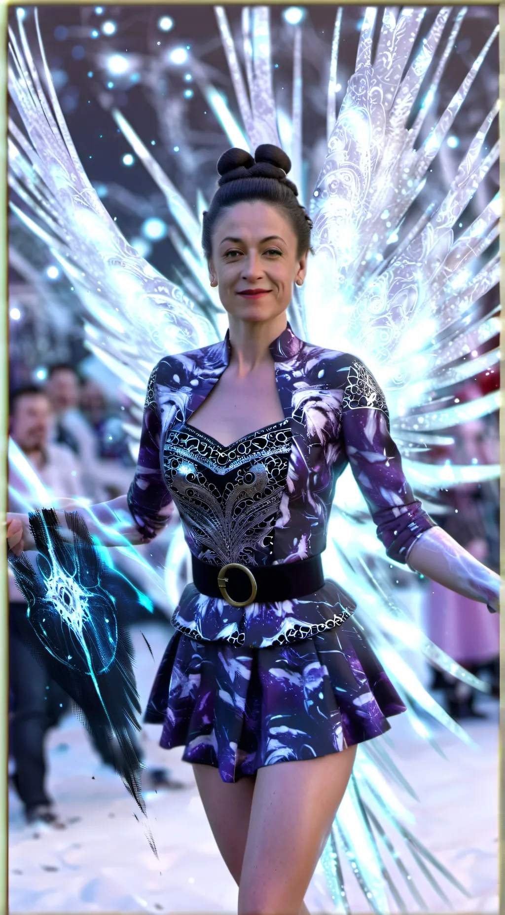 ai character: Miss hardbroom  background