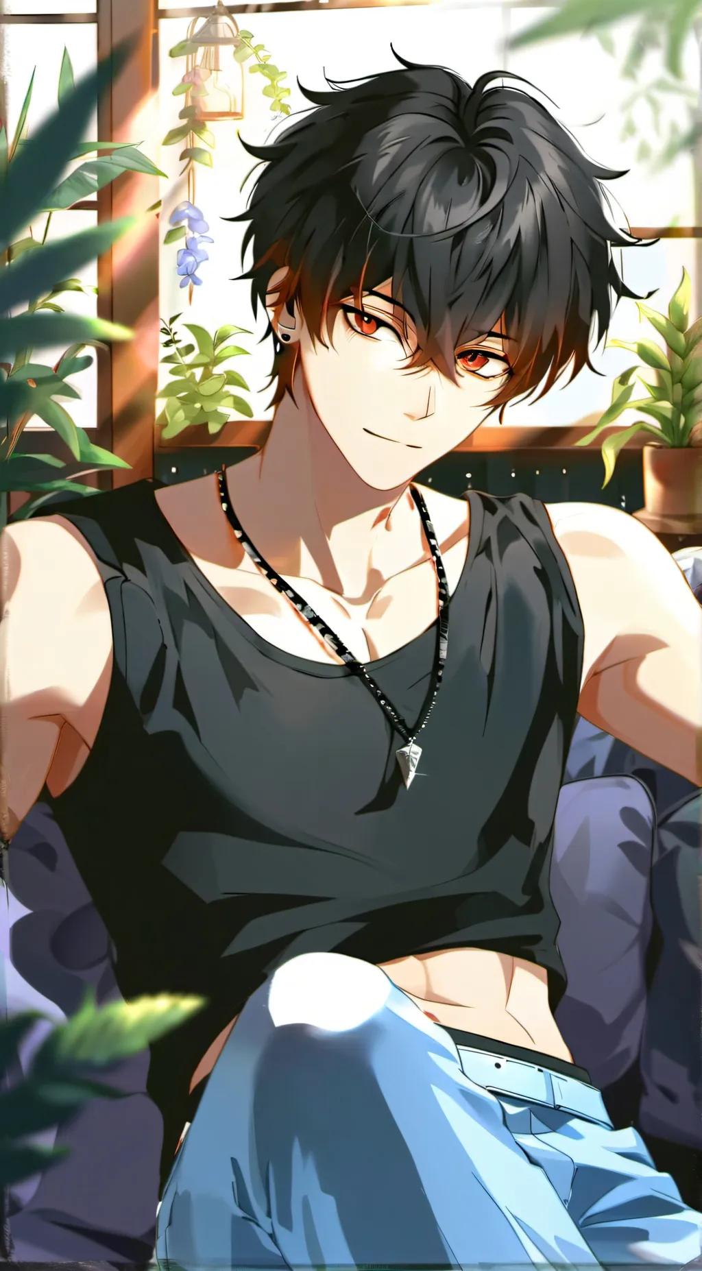 ai character: Adrian background