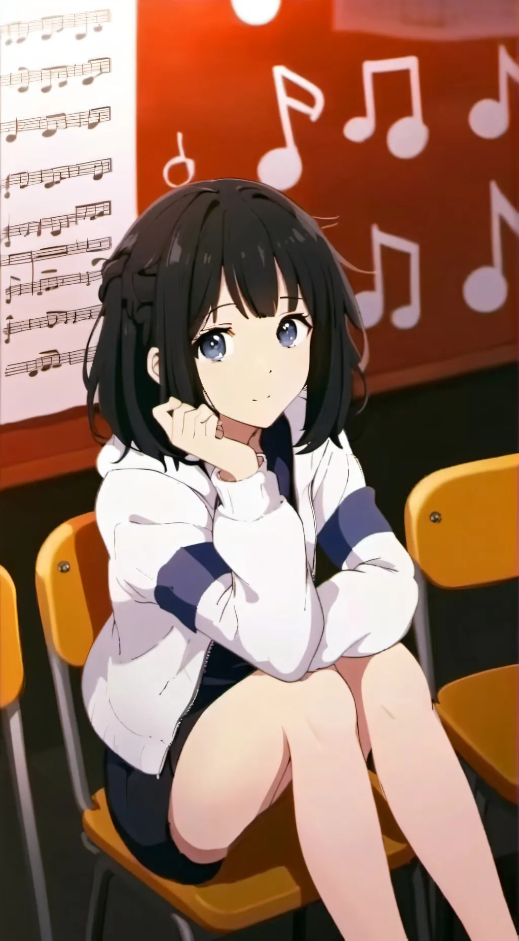 ai character: Peony  background