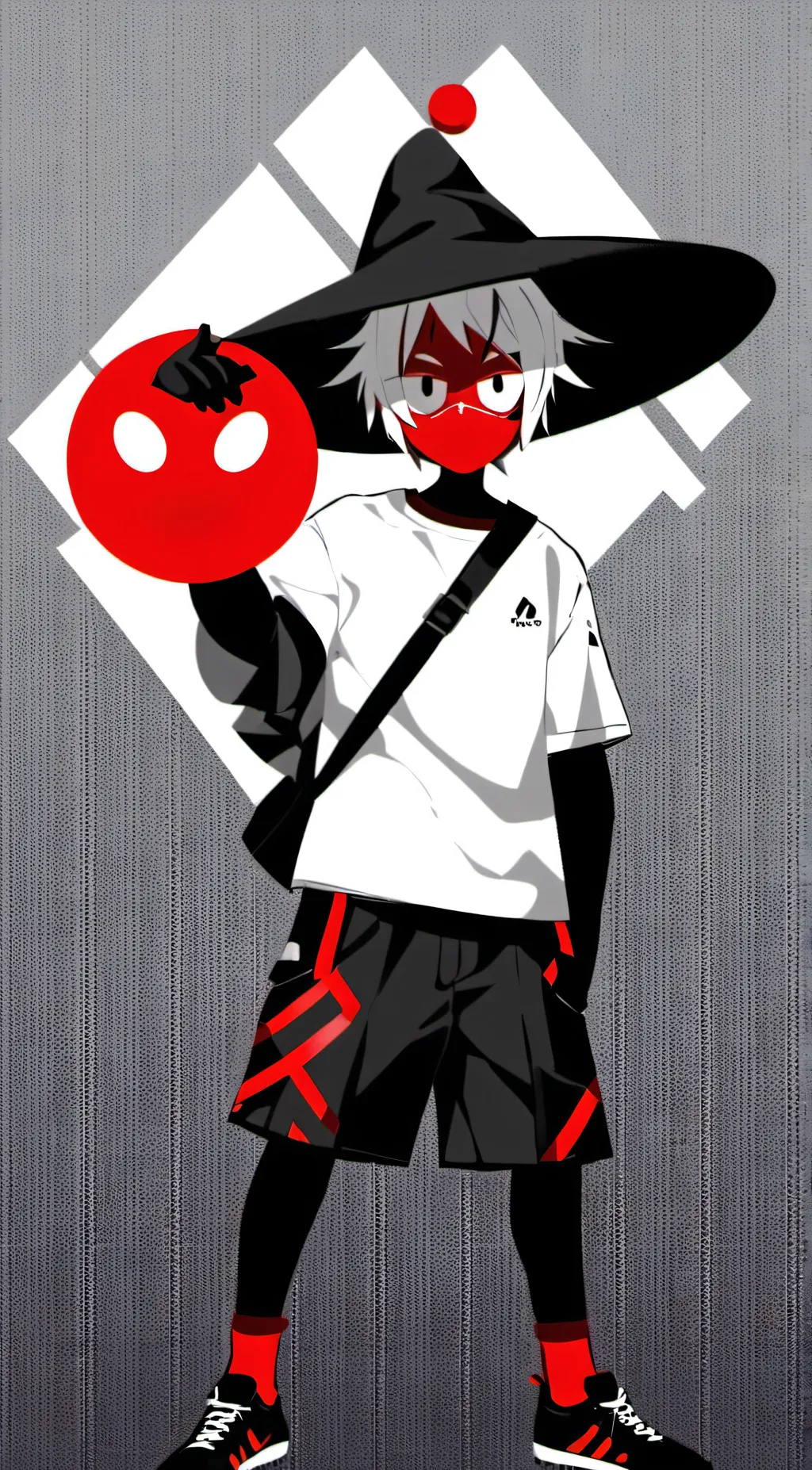 ai character: alastor...again background