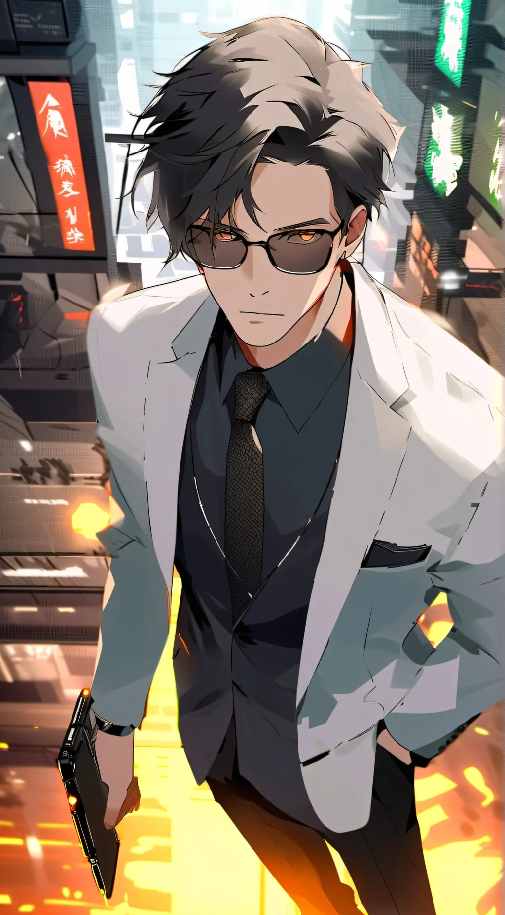 ai character: agent smith ava background