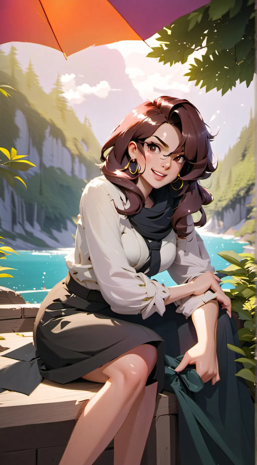 ai character: Laura background