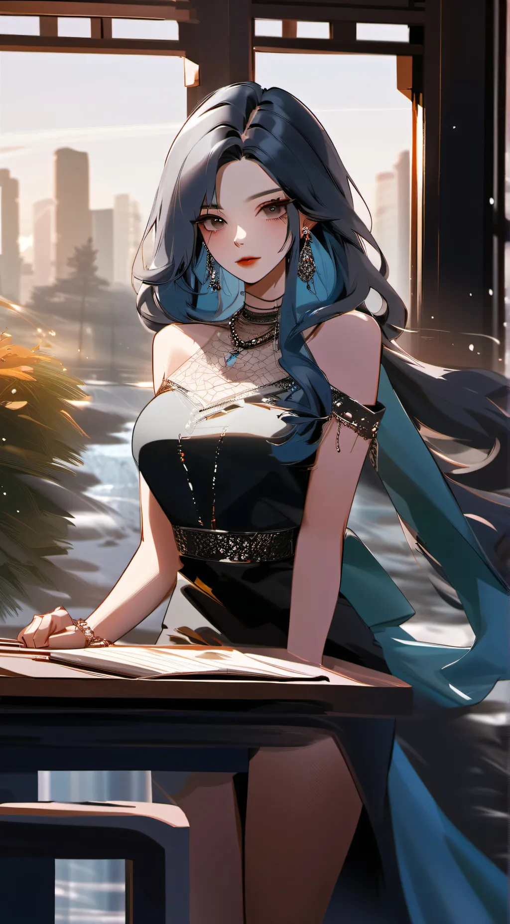 ai character: alexa background