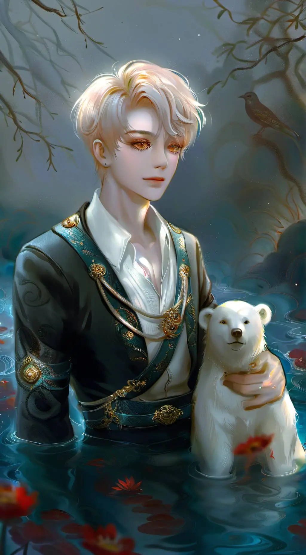 ai character: Naga! Germany background