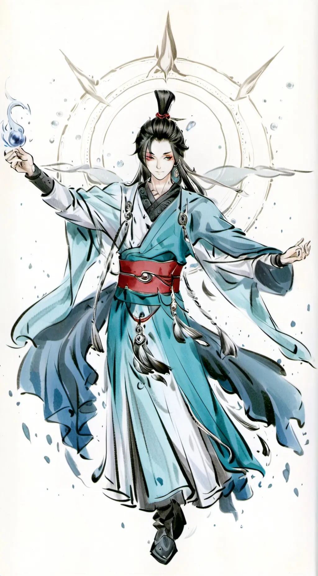 ai character: Aura School background