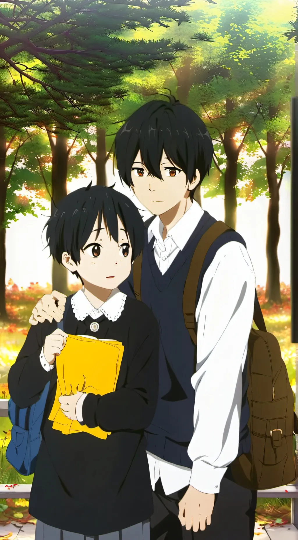 ai character: the grieving  background