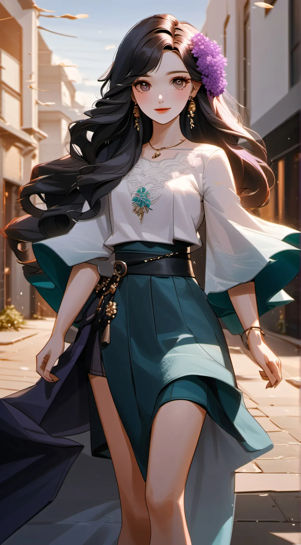 ai character: Bianca  background