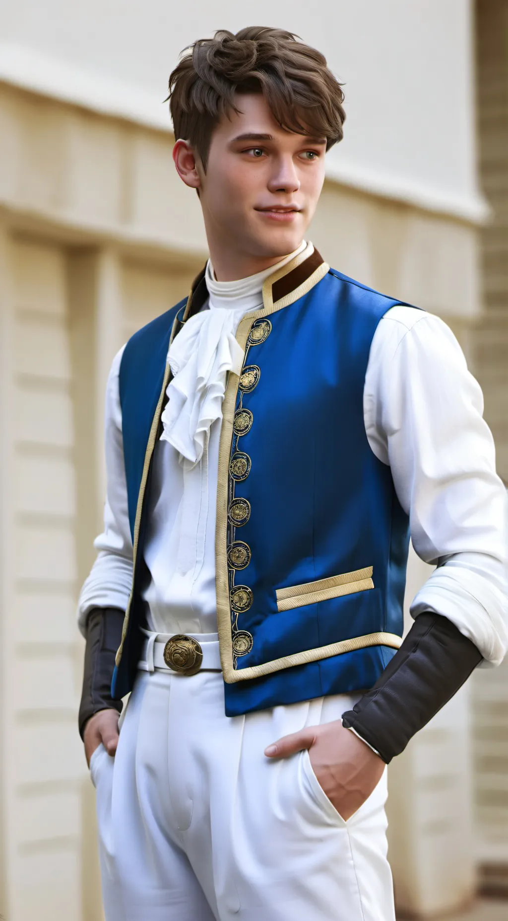 ai character: king ben Florian  background