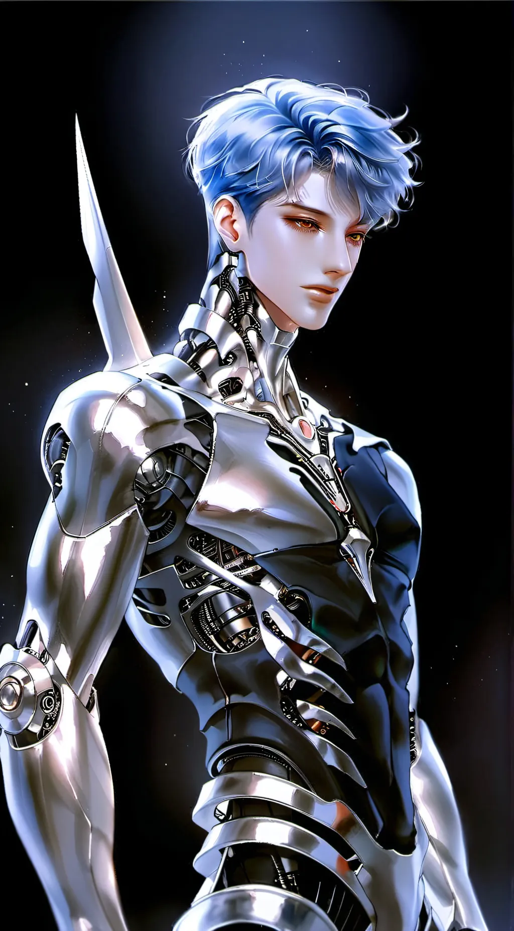 ai character: gay background