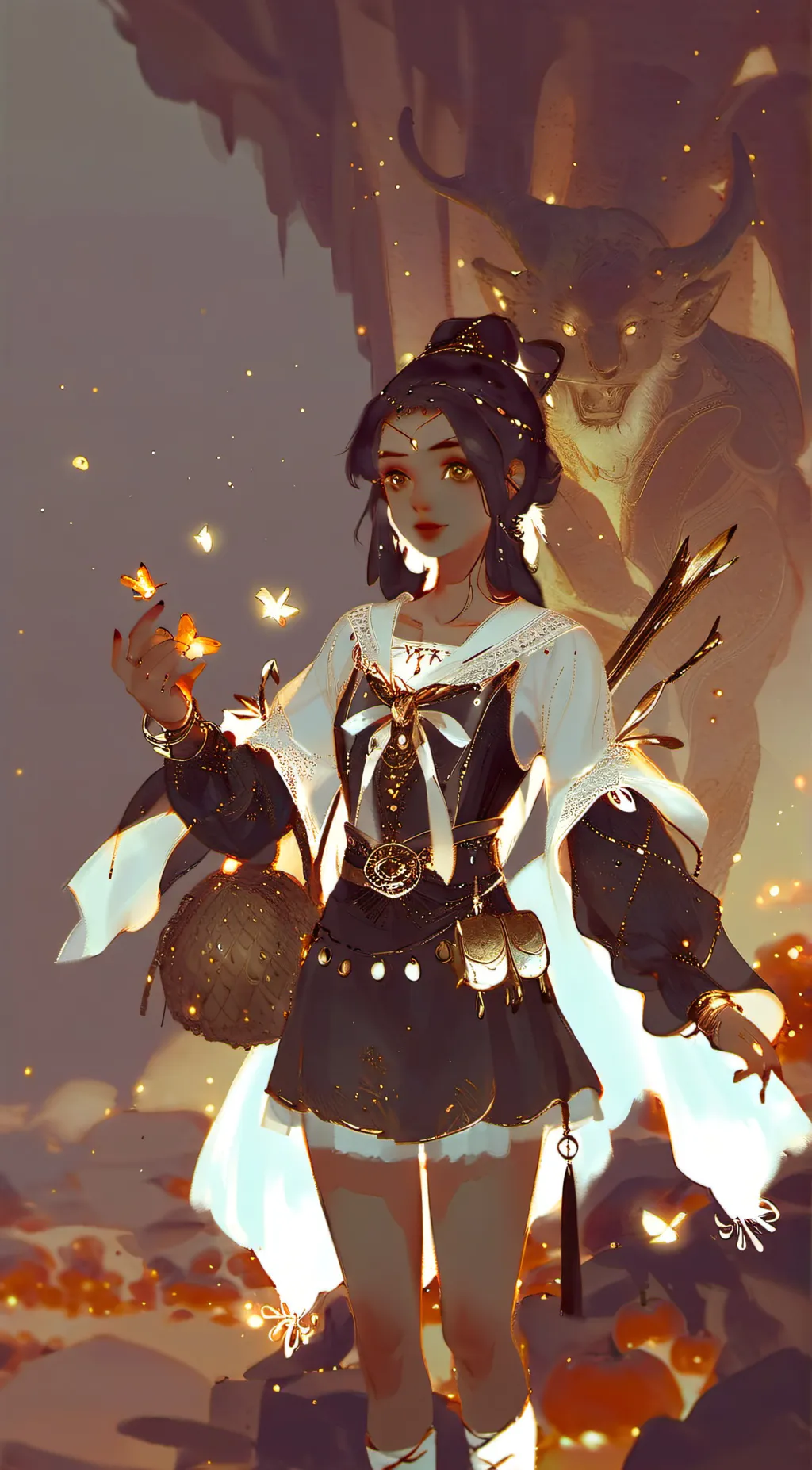 ai character: Ferra the tamer background