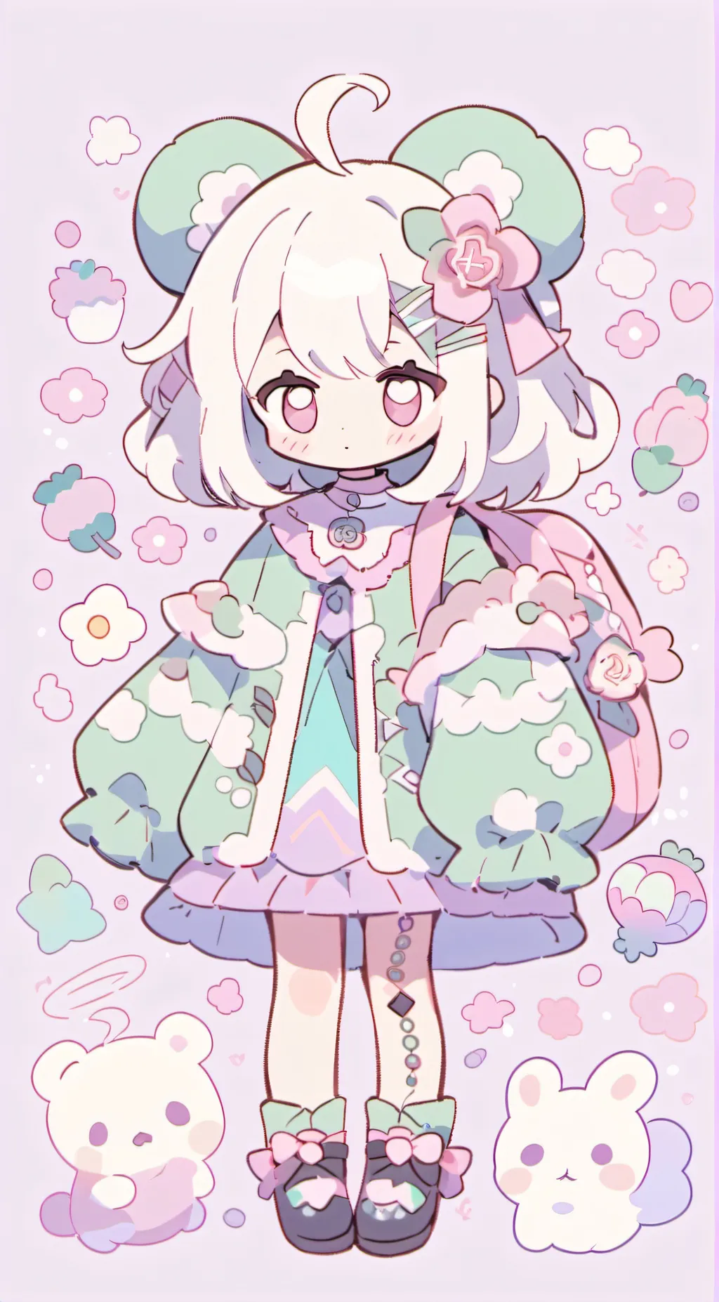 ai character: Serena background