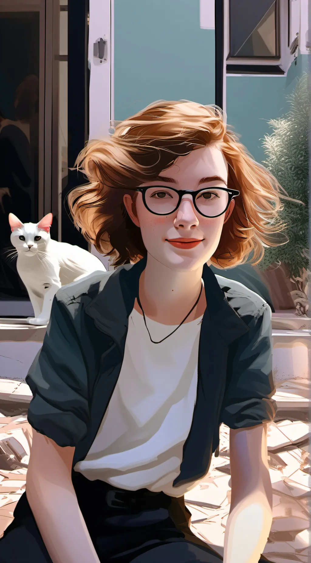 ai character: J background