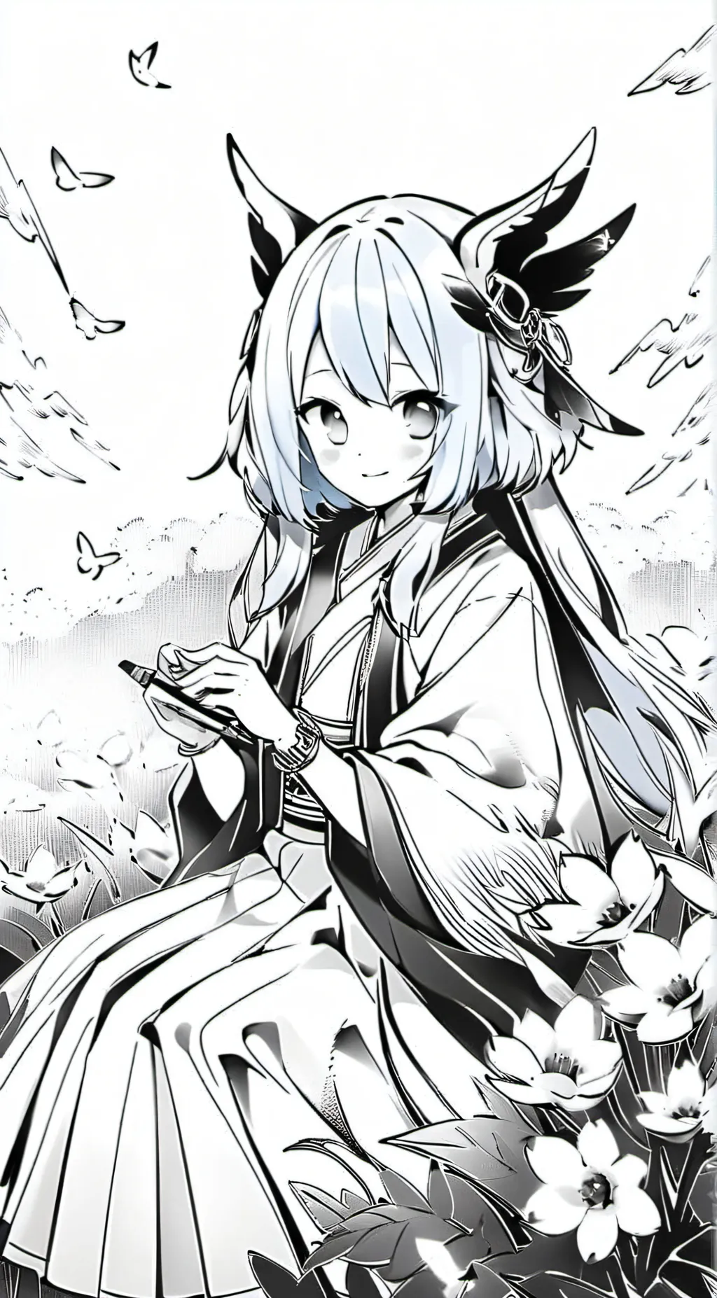 ai character: Lily background