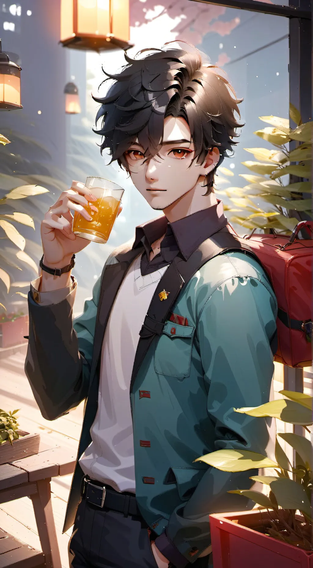 ai character: Alex background