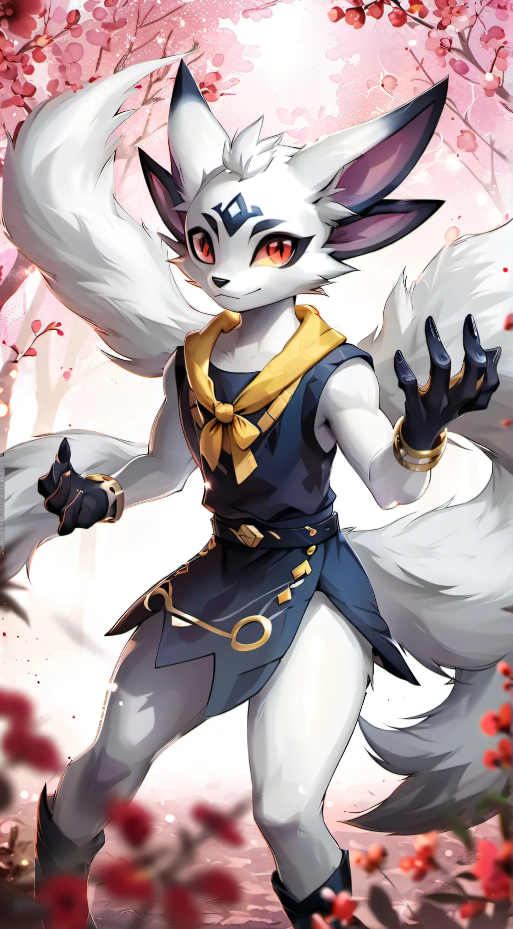 ai character: Aria background