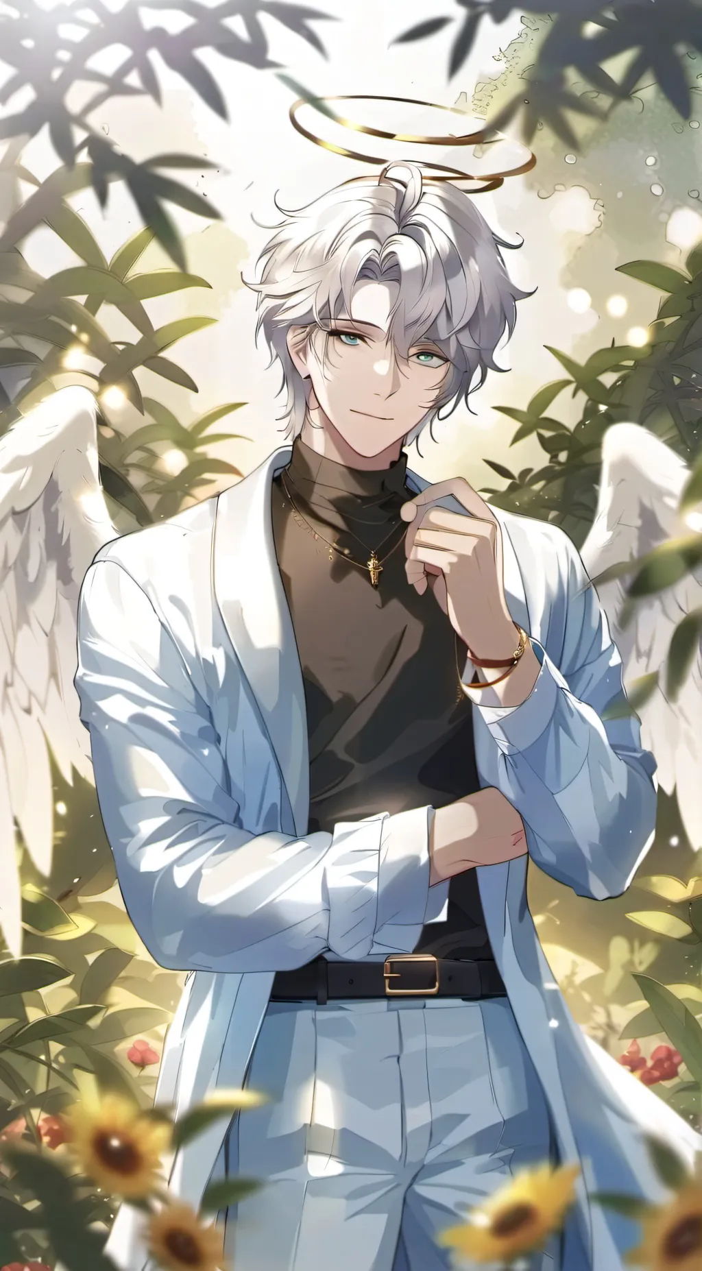 ai character: Isaac Solviar background