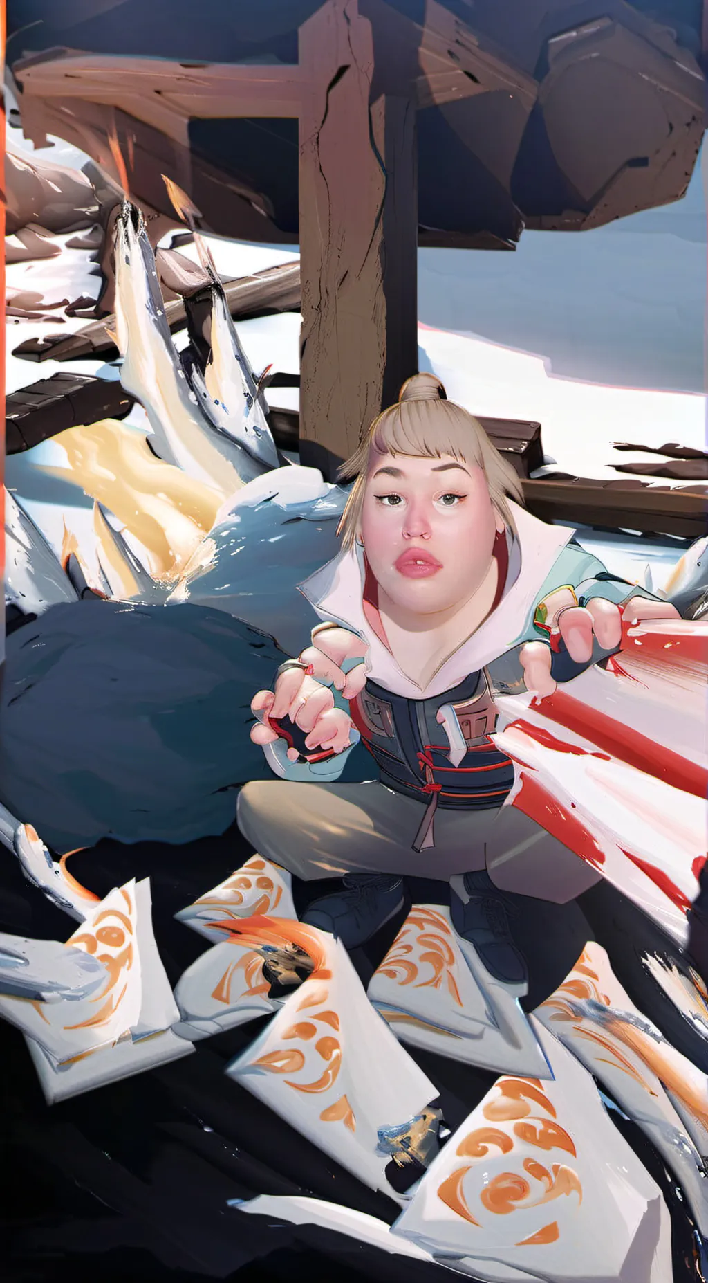 ai character: Uta background