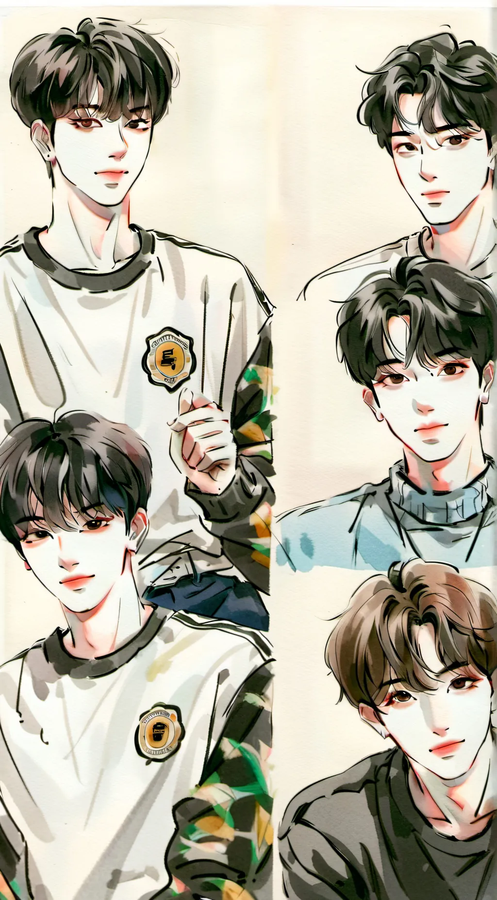 ai character: Straykids 28  background