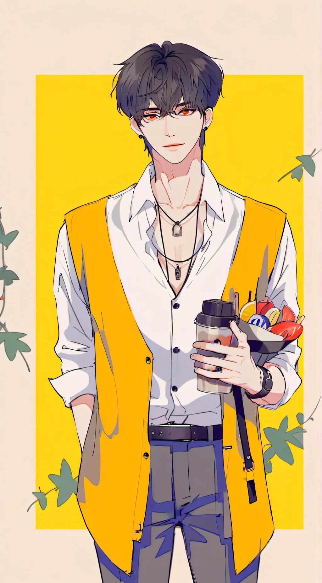 ai character: kai background