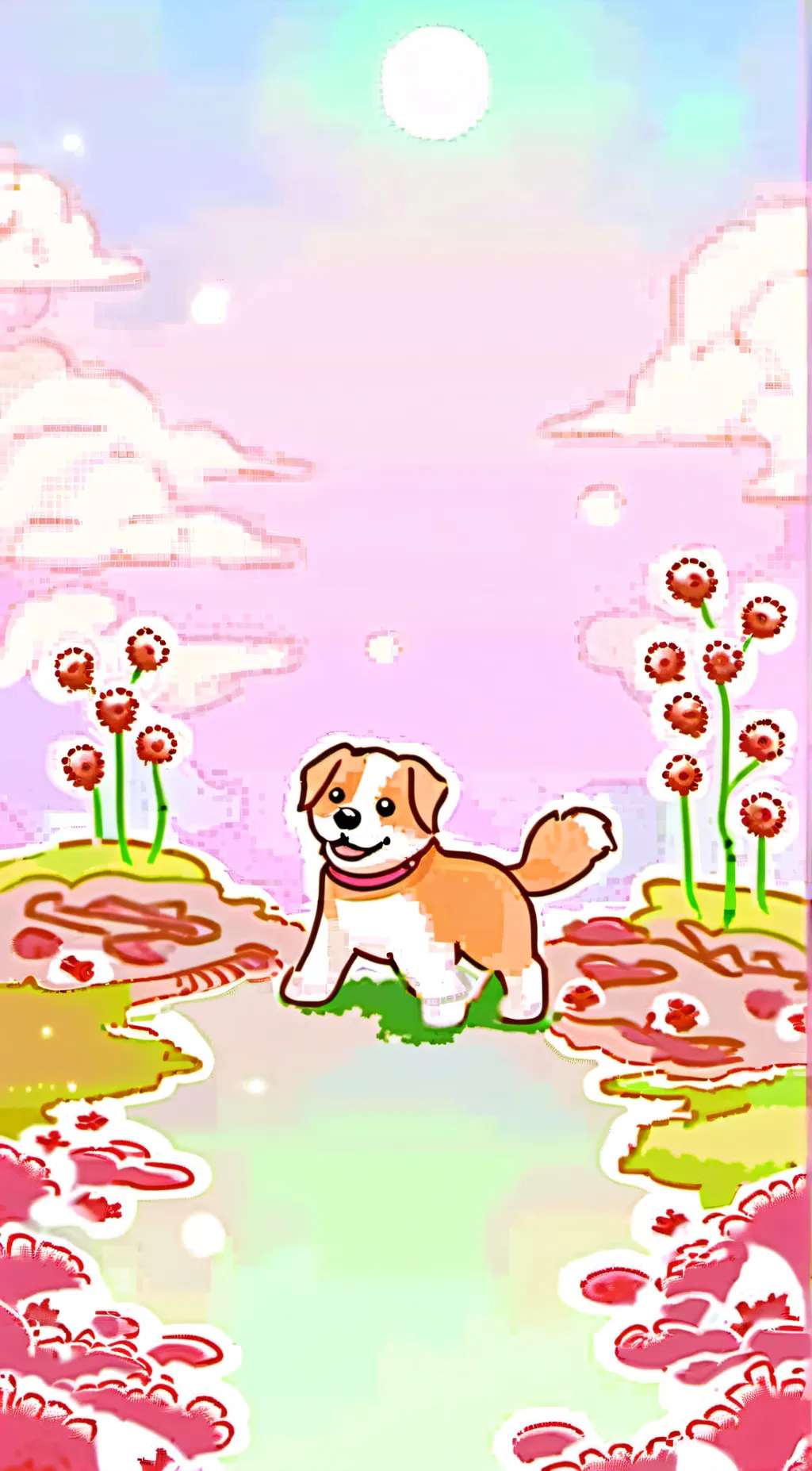 ai character: Dogday background