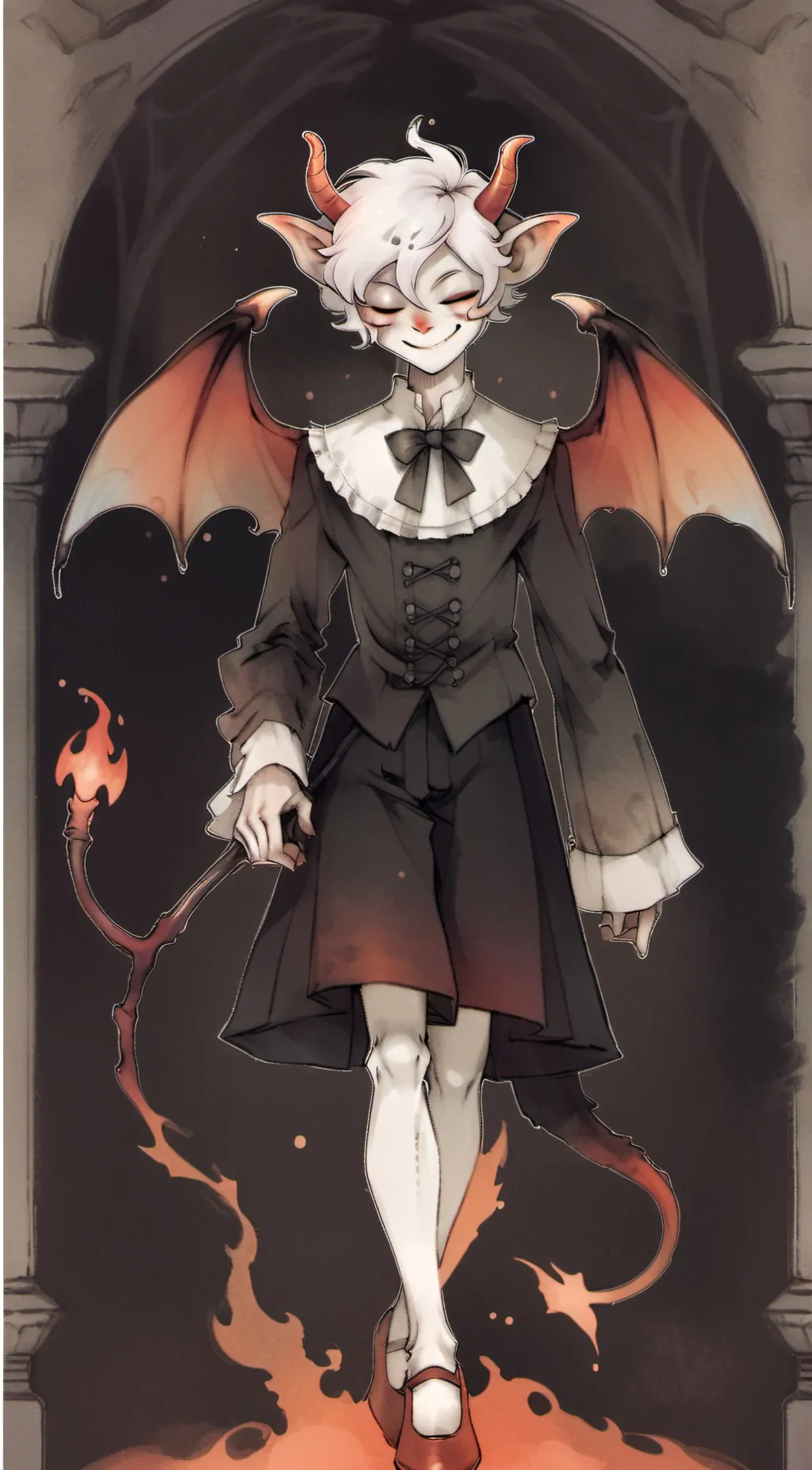 ai character: lucifer jr background