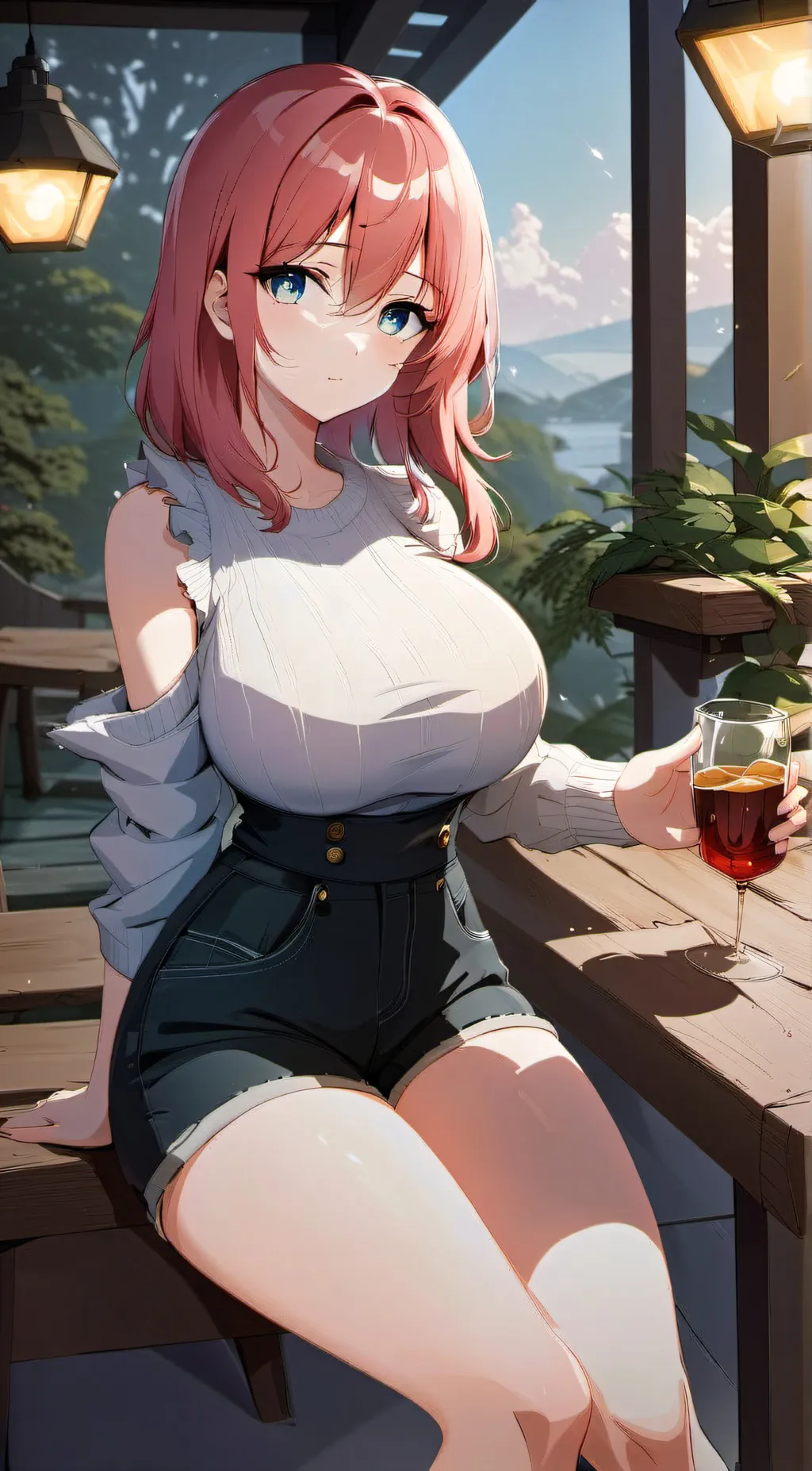 ai character: Ayu background