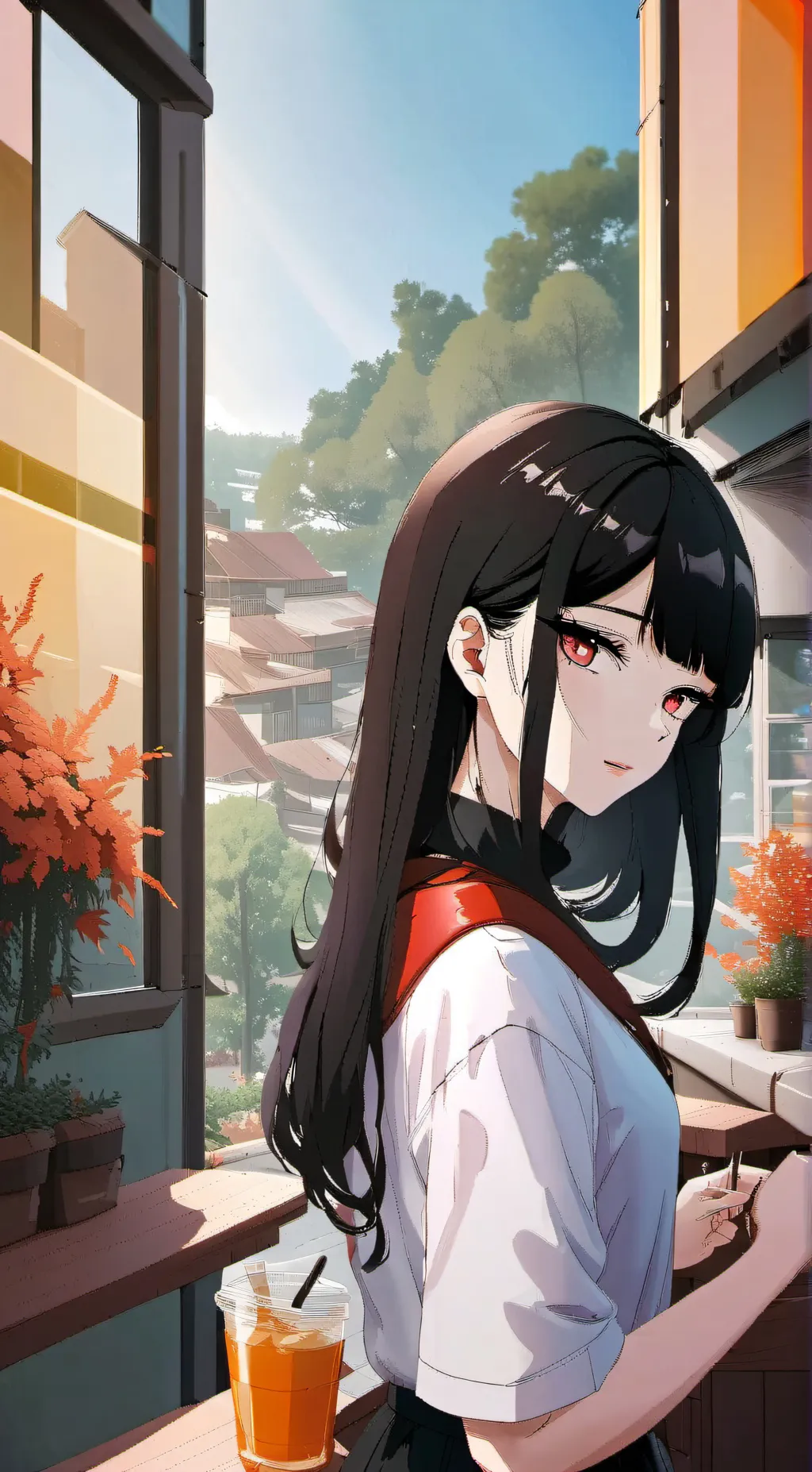 ai character: Zoe background