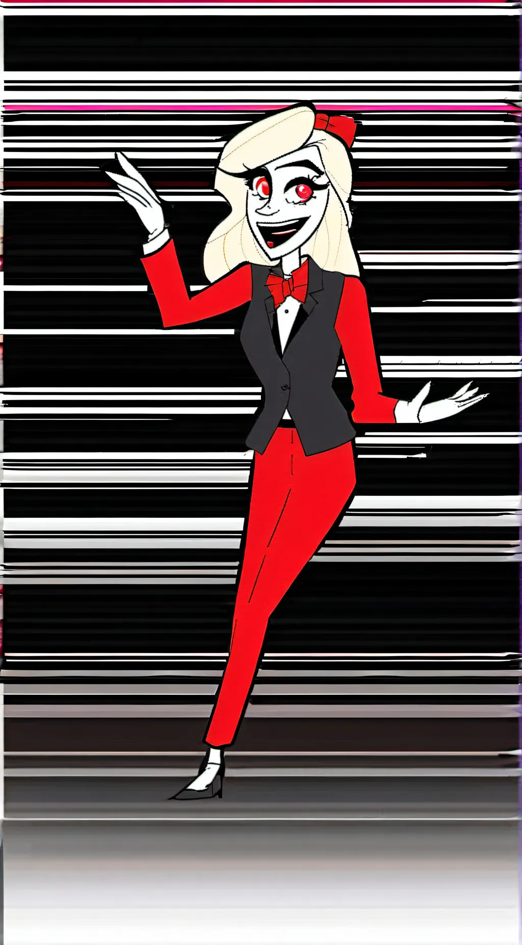 ai character: Hazbin hell background