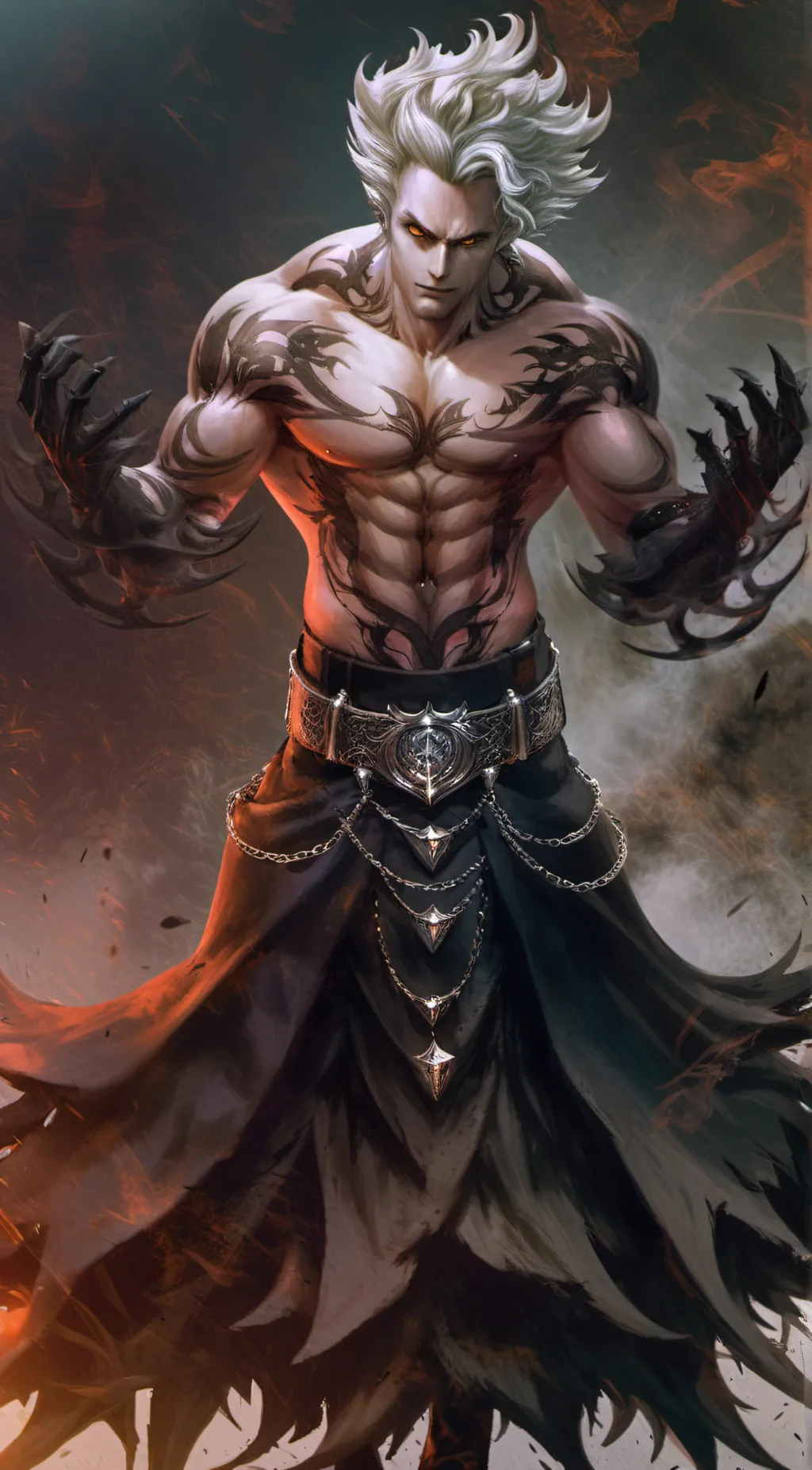 ai character: the broken one background