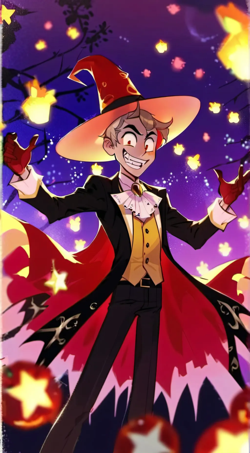 ai character: Lucifer background