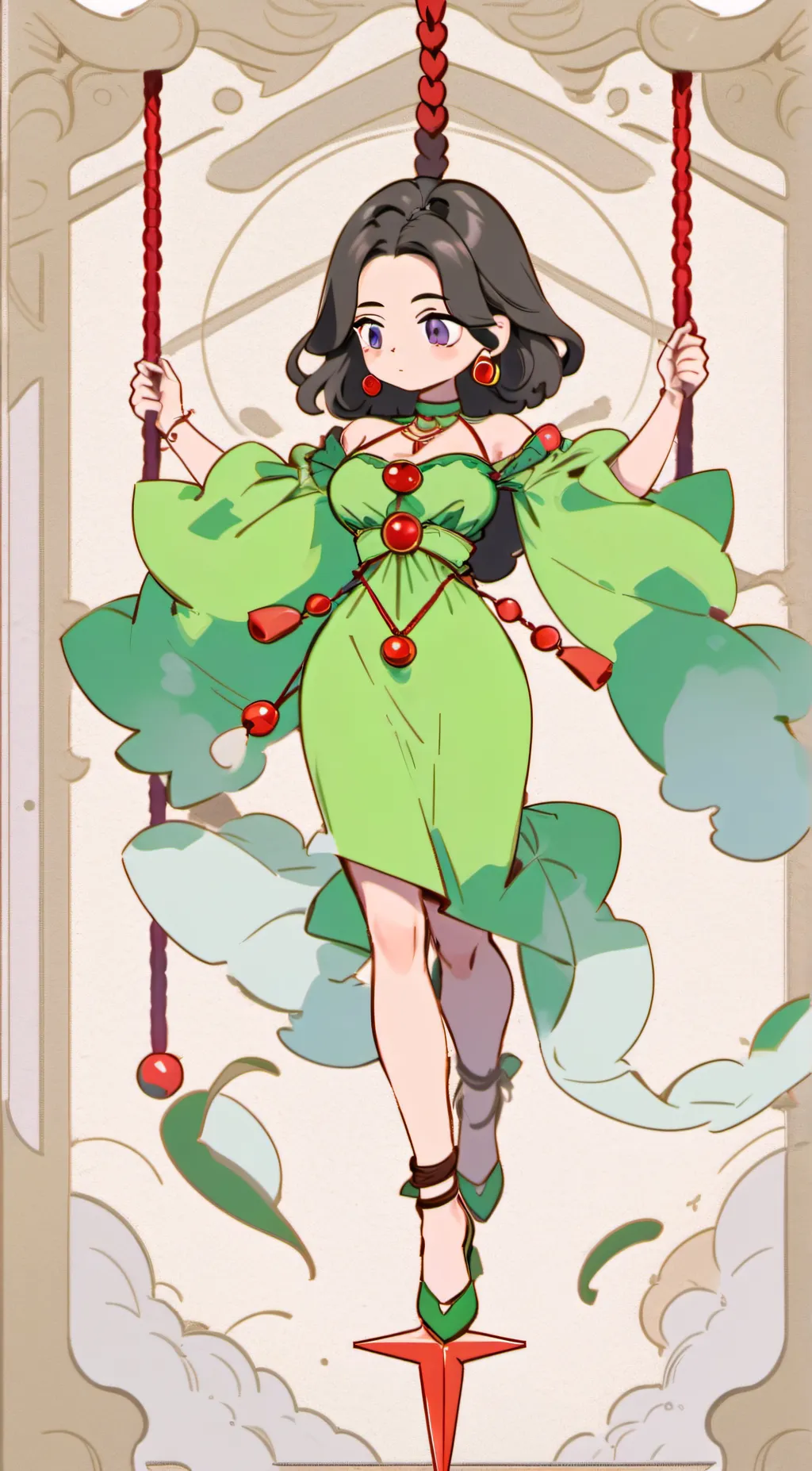 ai character: Alla background