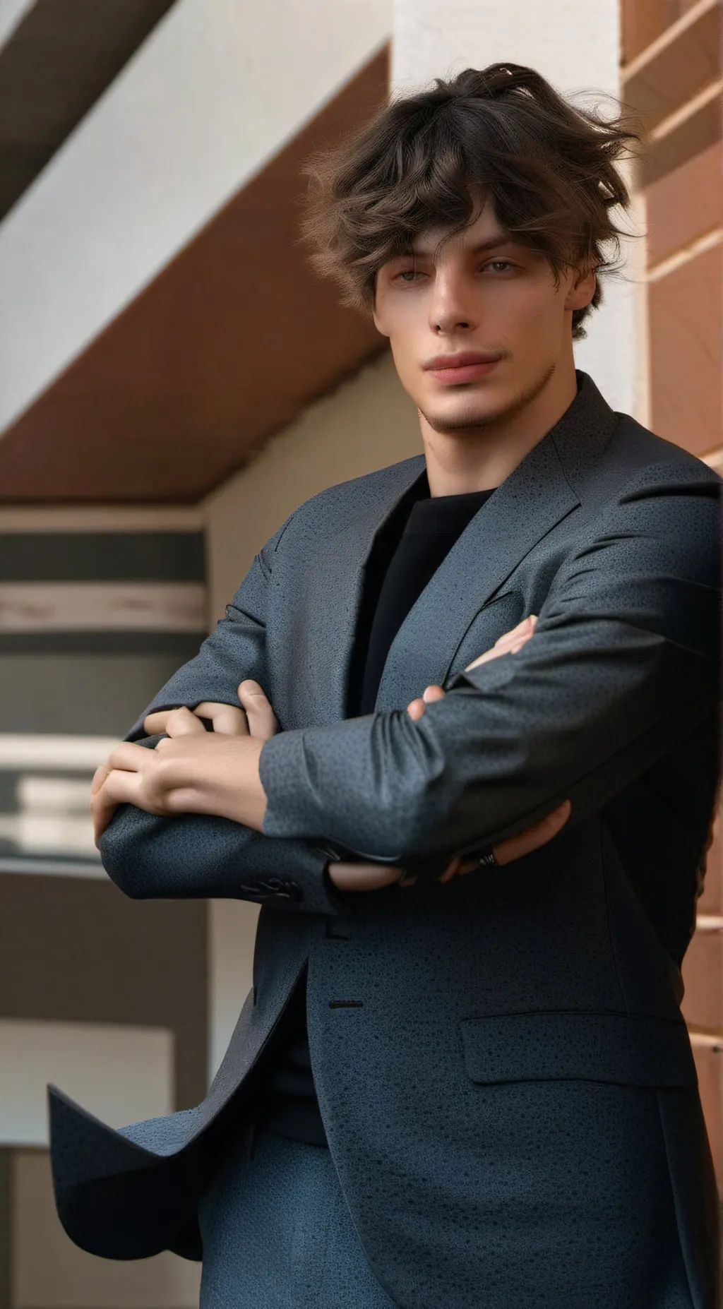 ai character: Leo background