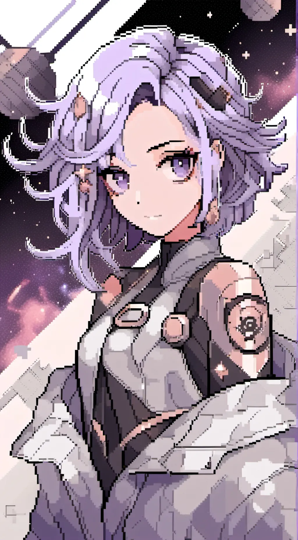 ai character: Galaxy gammer background