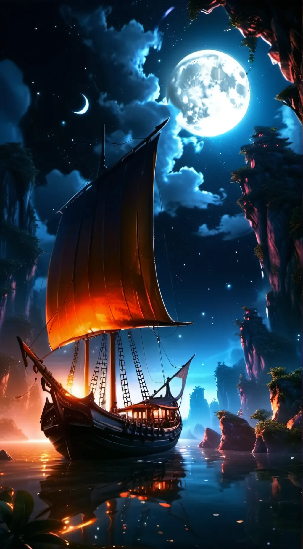 ai character: One piece / Mha background