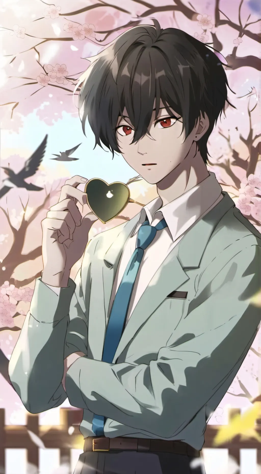 ai character: ☆~lux☆~ background