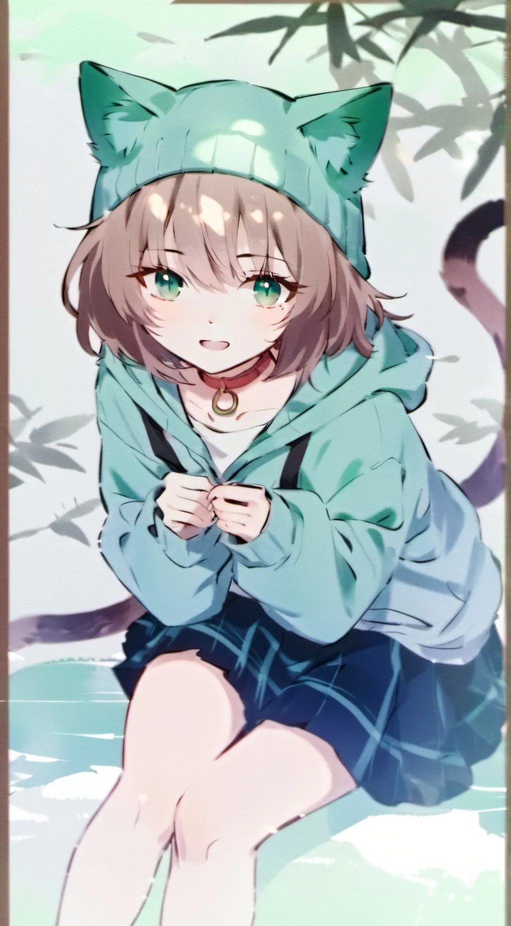 ai character: amy  background