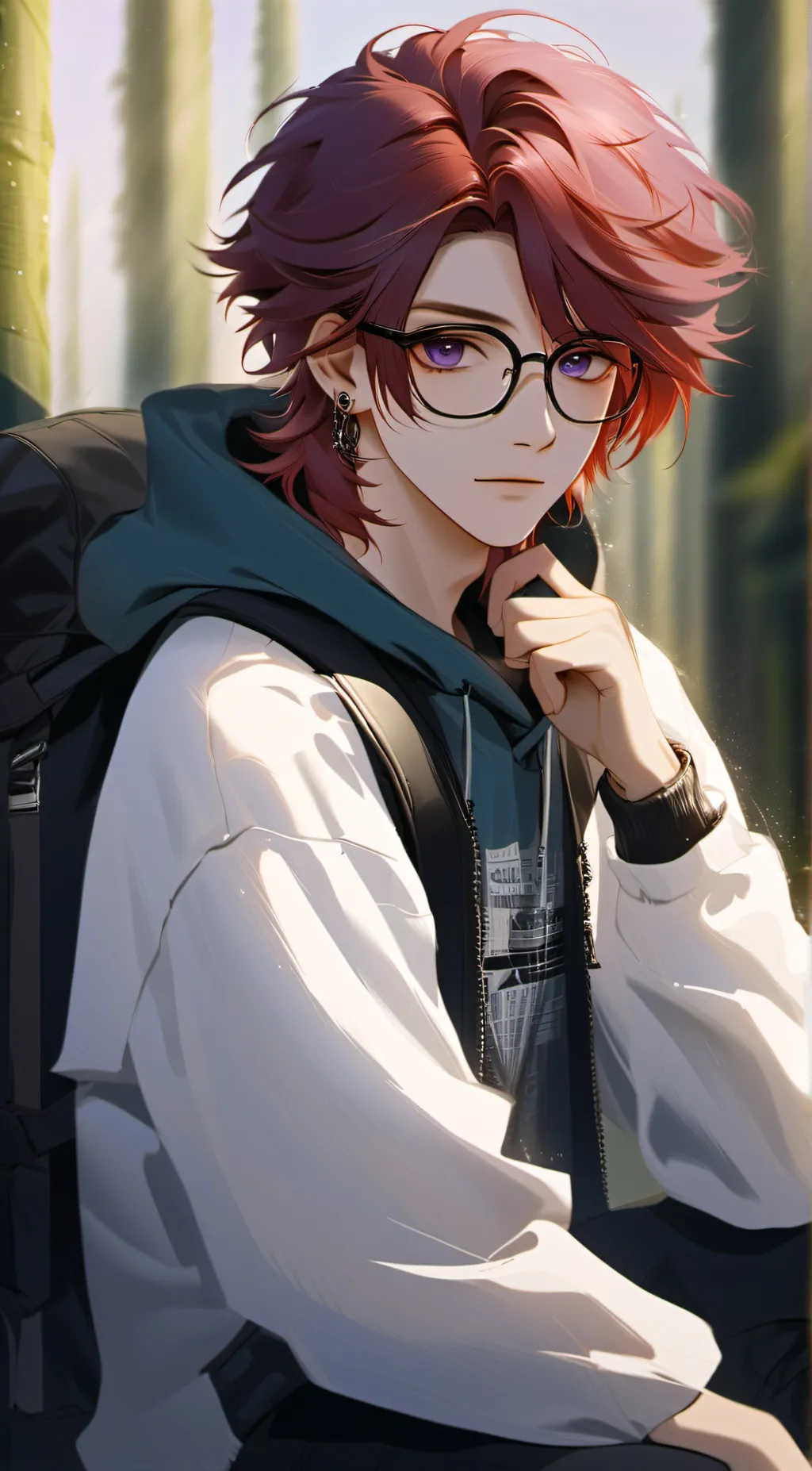 ai character: Jonny  background