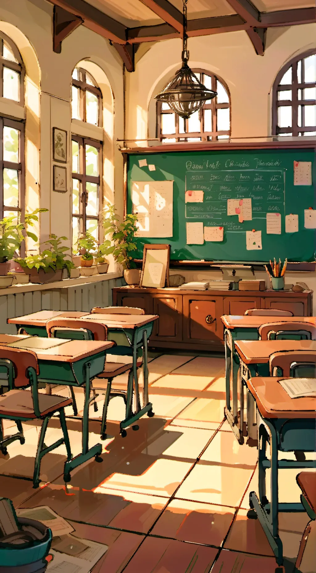 ai character: Class 1A background