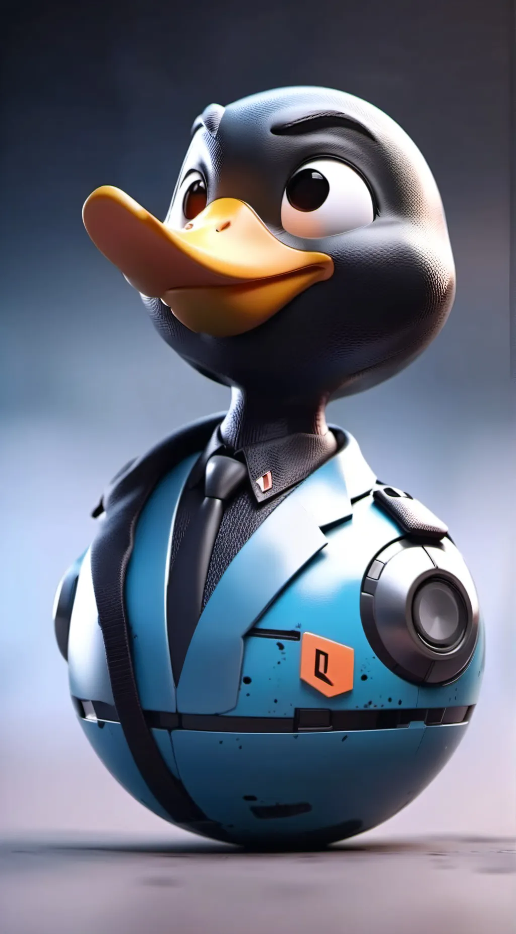 ai character: Duck Sphere background