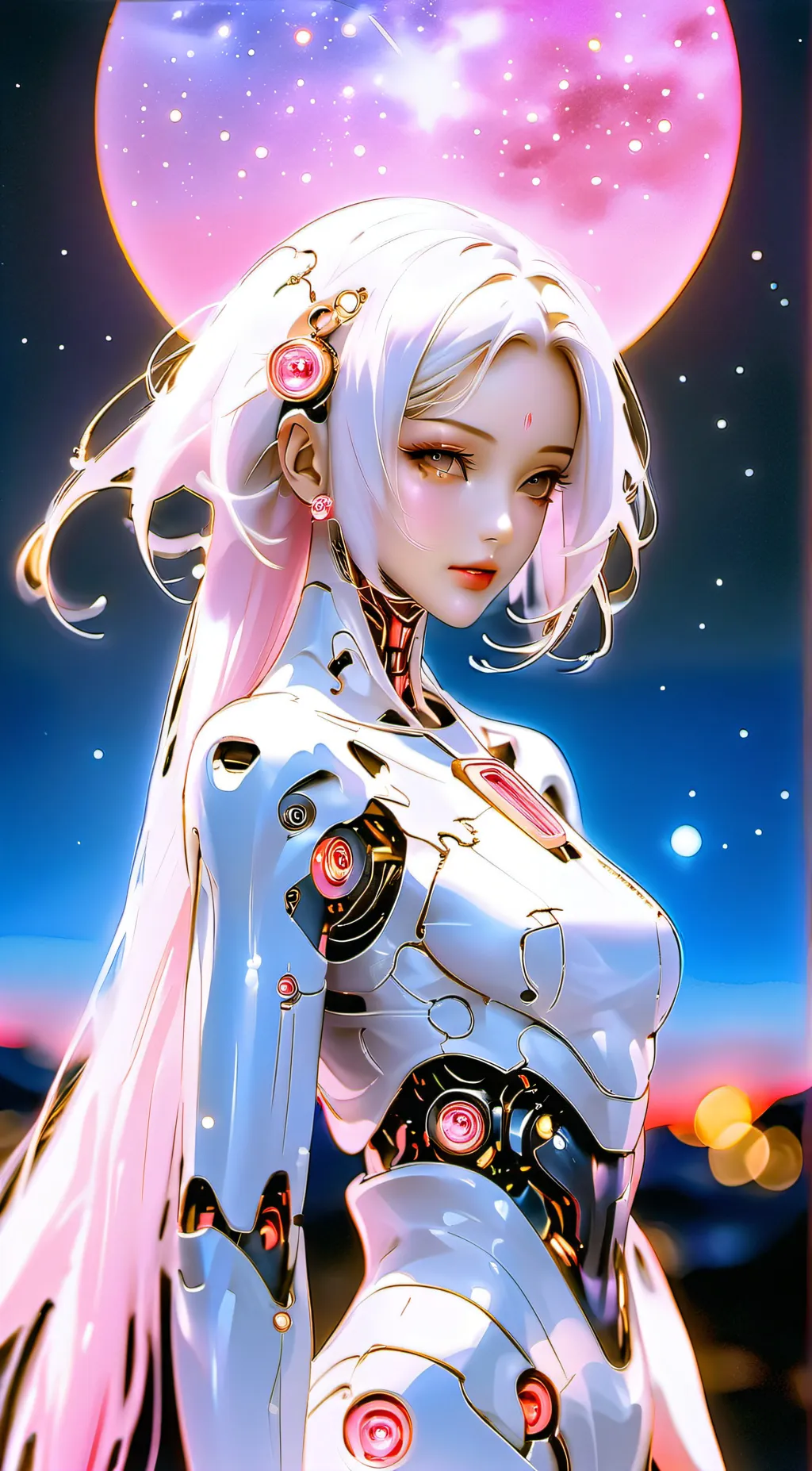 ai character: Aria background