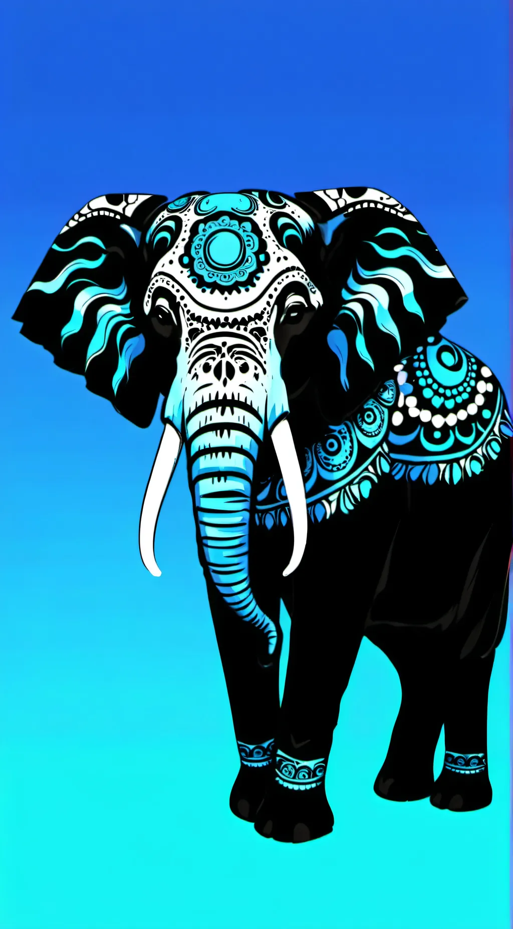 ai character: Bubba bubbaphant  background