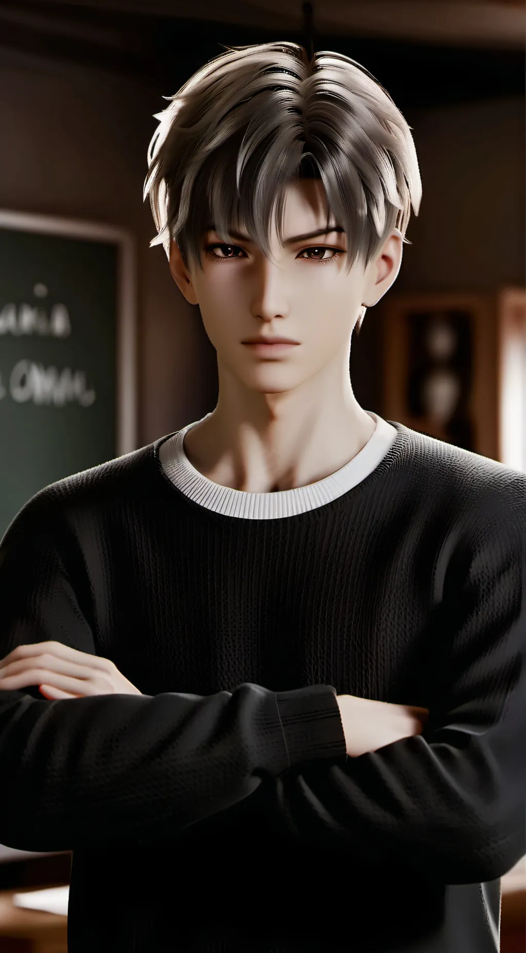 ai character: Mr.Alphonse  background