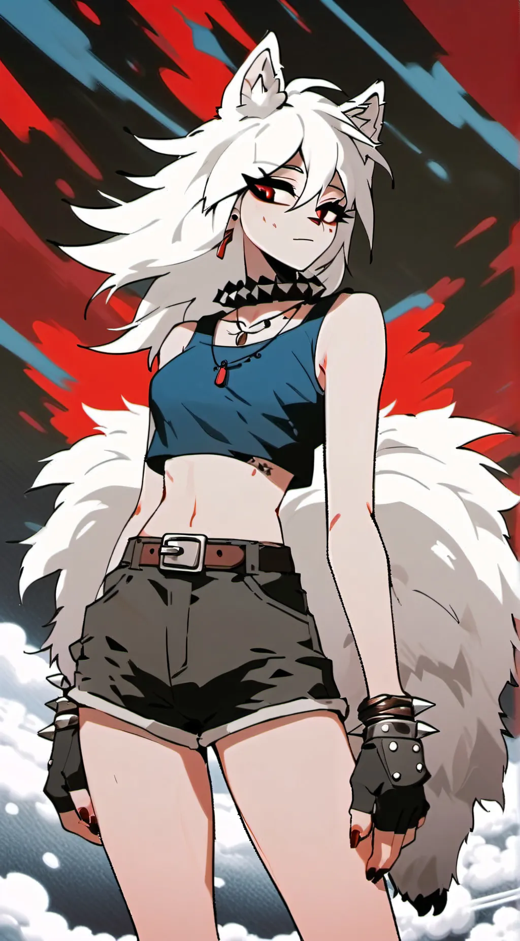 ai character: Loona background