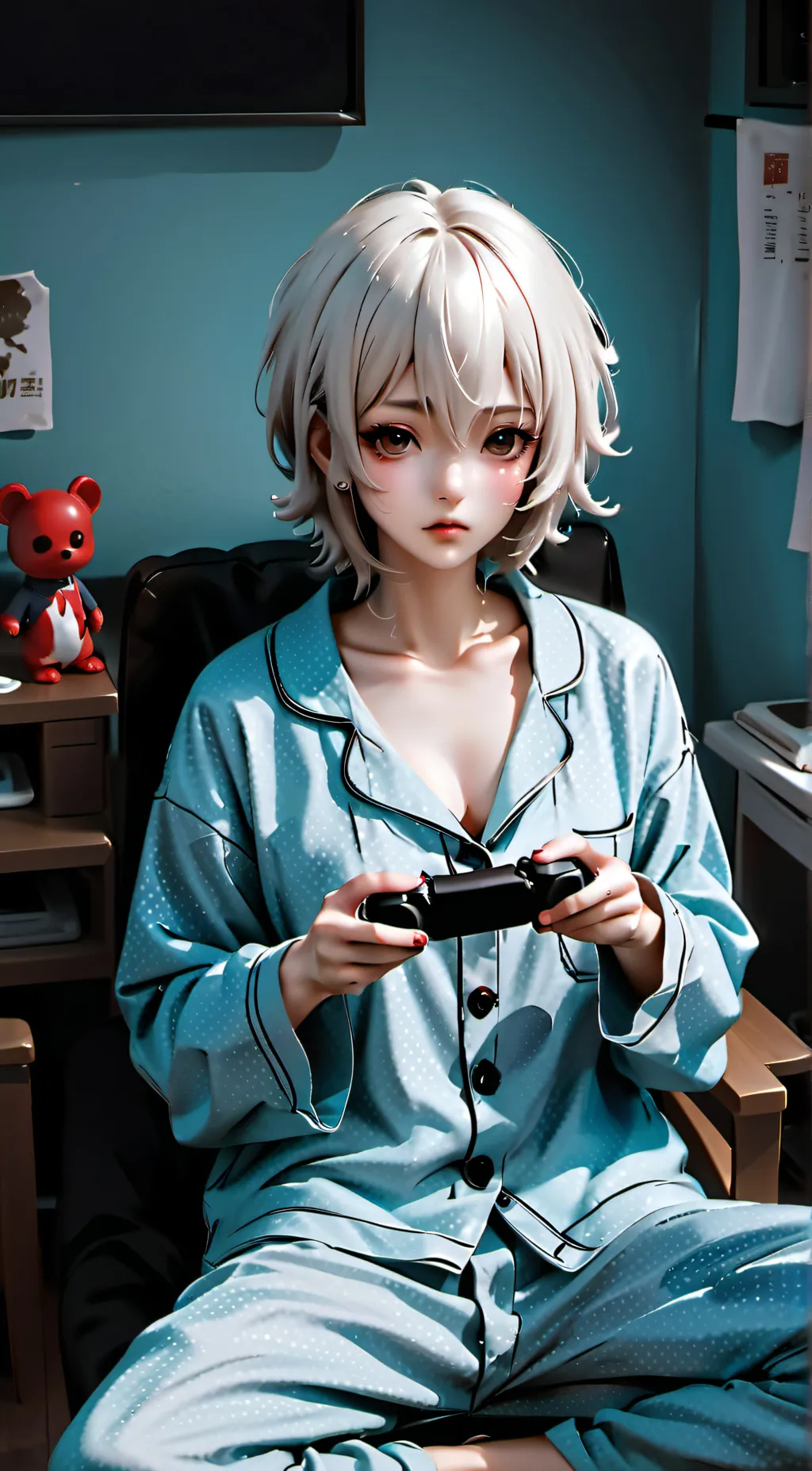 ai character: Alan  background