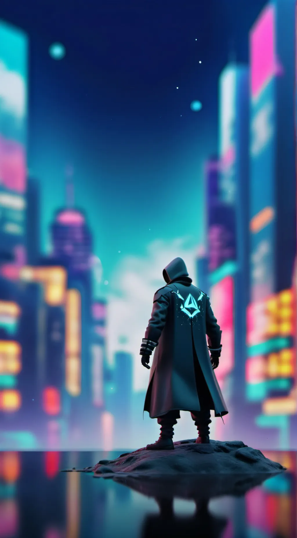 ai character: LOV  background