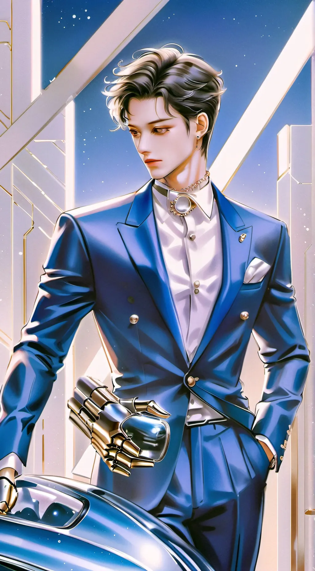 ai character: Asher background