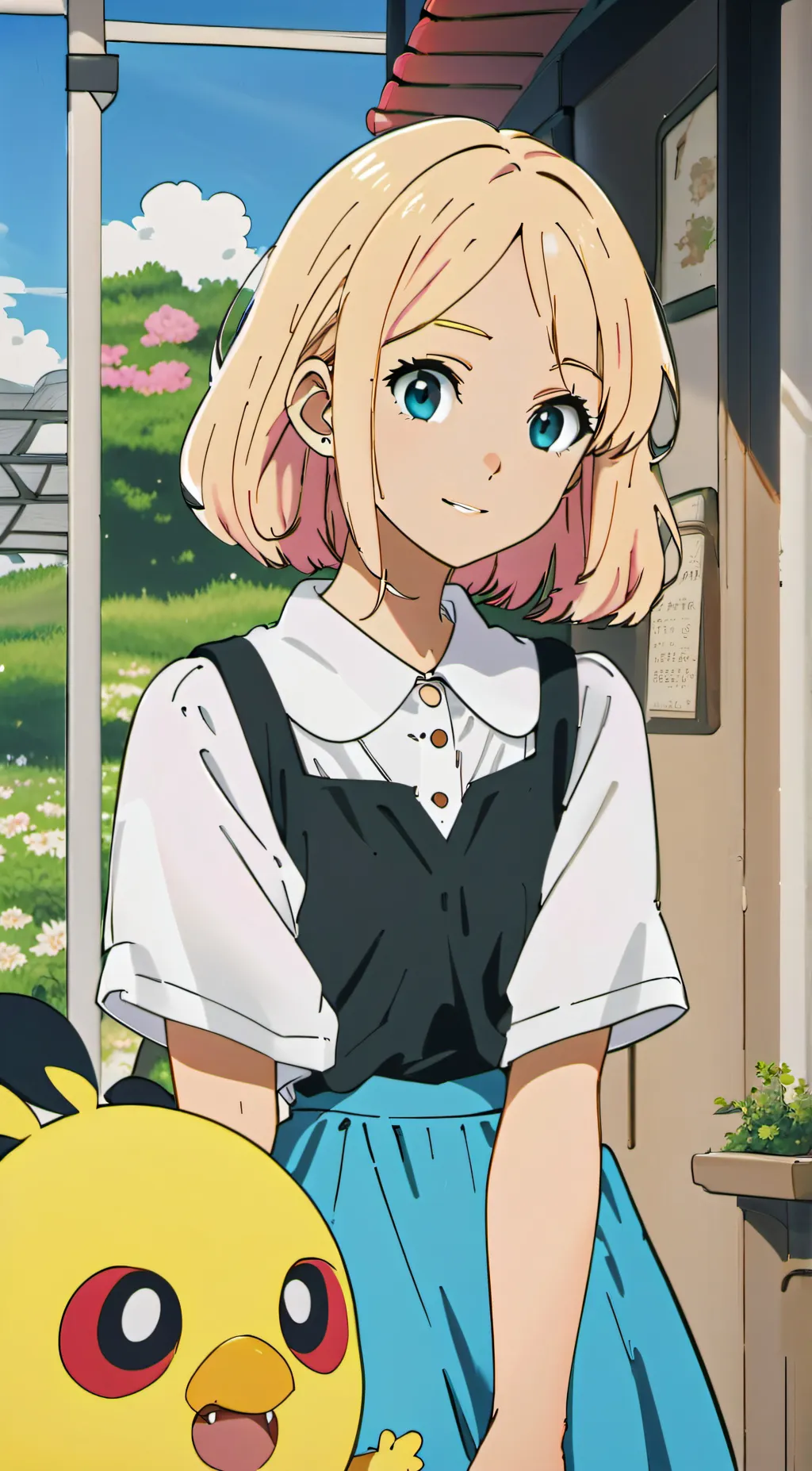 ai character: Aoi haruka background