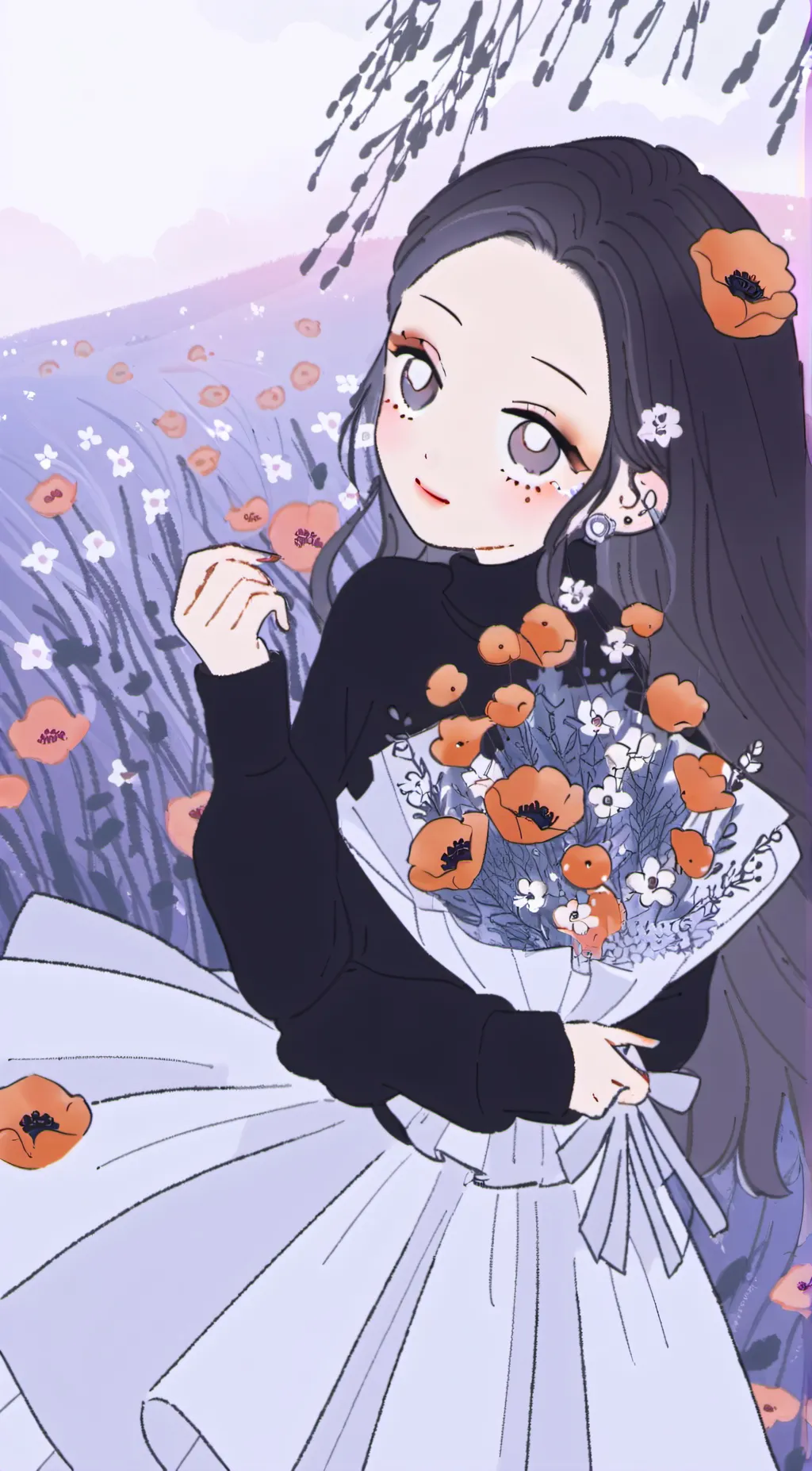 ai character: Poppy playtime  background