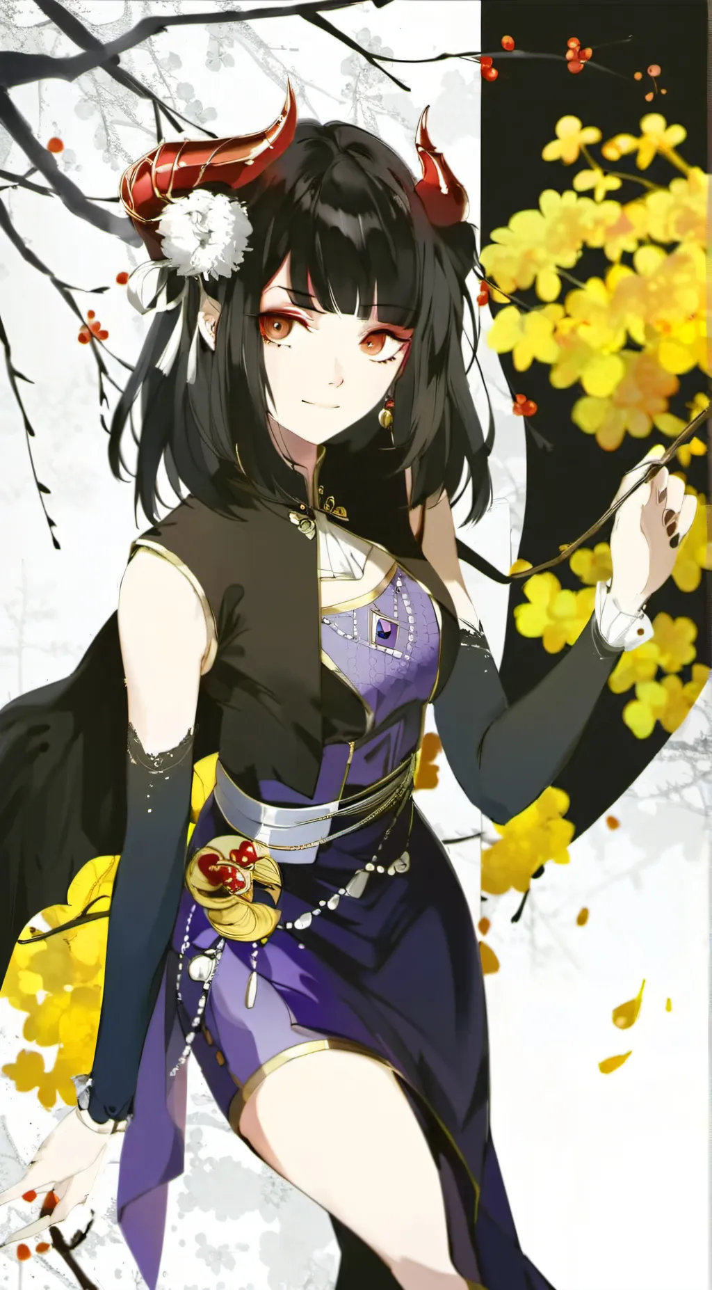 ai character: poppy background